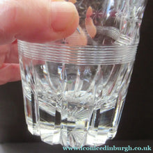 Load image into Gallery viewer, 1930s Large Art Deco Whisky Tumblers Art Deco Webb Corbett
