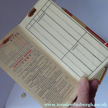Load image into Gallery viewer, Rare 1930s CONTRACT BRIDGE Score Pads. Art Deco "Court Royal" Set with Chromolithograph Images of a Medieval Court
