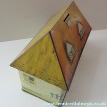 Load image into Gallery viewer, Rare 1930s MABEL LUCIE ATTWELL Kiddibics: Bicky House Biscuit Tin or Bank. Made for William Crawford

