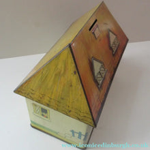 Load image into Gallery viewer, Rare 1930s MABEL LUCIE ATTWELL Kiddibics: Bicky House Biscuit Tin or Bank. Made for William Crawford
