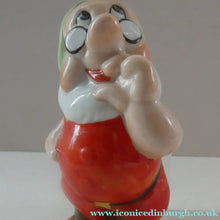 Load image into Gallery viewer, Rare 1930s Novelty Toothbrush Holder. Walt Disney Copyright: Figurine of Doc
