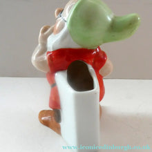 Load image into Gallery viewer, Rare 1930s Novelty Toothbrush Holder. Walt Disney Copyright: Figurine of Doc
