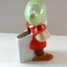 Load image into Gallery viewer, Rare 1930s Novelty Toothbrush Holder. Walt Disney Copyright: Figurine of Doc

