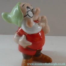 Load image into Gallery viewer, Rare 1930s Novelty Toothbrush Holder. Walt Disney Copyright: Figurine of Doc
