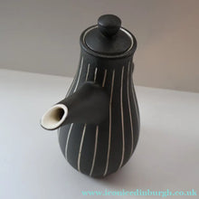 Load image into Gallery viewer, Rare 1950s Denby TIGO WARE Coffee Pot, Mug &amp; Jug by TIBOR REICH. With Original Paper Labels

