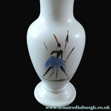 Load image into Gallery viewer, 1950s Burleigh Ware Vase Mid Century Modern Ceramics with Tribal Figures
