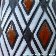 Load image into Gallery viewer, Rare 1950s Michael Andersen TRIBAL HARLEKIN Pattern Vase. Model 5740. Excellent Condition
