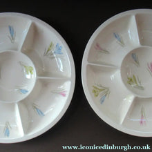Load image into Gallery viewer, 1950s Norwegian Figgjo Flint Hors d'ouevres Dish or Platter 
