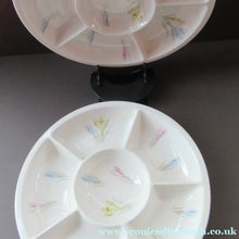 Load image into Gallery viewer, 1950s Norwegian Figgjo Flint Hors d'ouevres Dish or Platter 

