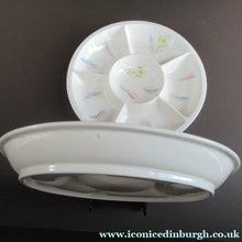 Load image into Gallery viewer, 1950s Norwegian Figgjo Flint Hors d'ouevres Dish or Platter 

