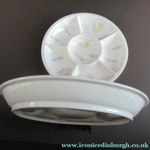 Load image into Gallery viewer, 1950s Norwegian Figgjo Flint Hors d'ouevres Dish or Platter 
