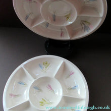 Load image into Gallery viewer, 1950s Norwegian Figgjo Flint Hors d'ouevres Dish or Platter 
