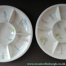 Load image into Gallery viewer, 1950s Norwegian Figgjo Flint Hors d'ouevres Dish or Platter 
