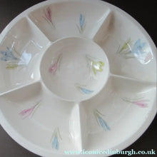 Load image into Gallery viewer, 1950s Norwegian Figgjo Flint Hors d'ouevres Dish or Platter 
