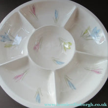 Load image into Gallery viewer, 1950s Norwegian Figgjo Flint Hors d'ouevres Dish or Platter 
