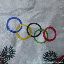 Load image into Gallery viewer, Vintage 1956 Australian Olympic Games Melbourne Souvenir Silk Scarf
