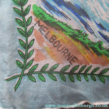Load image into Gallery viewer, Vintage 1956 Australian Olympic Games Melbourne Souvenir Silk Scarf
