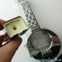 Load image into Gallery viewer, Rare 1950s Vintage JAPANESE Decanter in the Shape of a Banjo. MUSICAL
