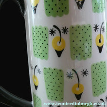 Load image into Gallery viewer, 1960s FIGGJO FLINT Coffee Set by Ragnar Grimsrud. Valencia Green and Yellow Pattern
