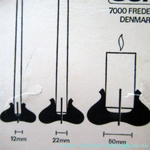 Load image into Gallery viewer, RARE 1970s Danish Cohr KAEMPE CLAUS Candleholder. In original packaging
