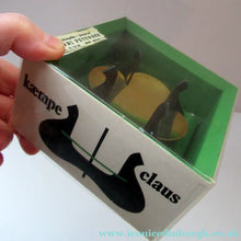 Load image into Gallery viewer, RARE 1970s Danish Cohr KAEMPE CLAUS Candleholder. In original packaging
