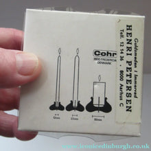 Load image into Gallery viewer, RARE 1970s Danish Cohr LILLE CLAUS Candleholder. In original packaging 
