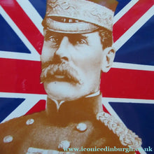 Load image into Gallery viewer, 1970s Dodo Designs Tea Caddy Featuring Boer War Generals
