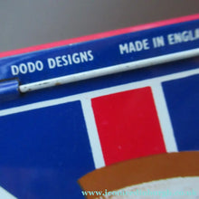 Load image into Gallery viewer, Rare 1970s ’Dodo Designs’ Tin or Tea Caddy Featuring Images of Boer War Figures. Union Jack Design - Vintage Tins

