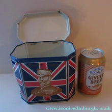 Load image into Gallery viewer, 1970s Dodo Designs Tea Caddy Featuring Boer War Generals
