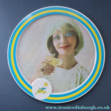 Load image into Gallery viewer, Rare 1970s Melamine BABYCHAM Drinks Tray - with Raised Deer Motif.
