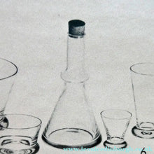 Load image into Gallery viewer, Rare 1970s NAUTICA Design. Arabia Nuutajarvi Bottle / Flask Decanter. BOXED. Made in Finland
