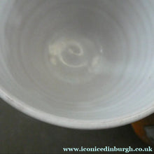 Load image into Gallery viewer, Aldermaston Pottery Lustre Goblet Vertical Stripes. Alan Caiger-Smith Mark on Base Media 1 of 14
