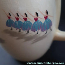 Load image into Gallery viewer, RARE and Totally Fabulous 1950s Beswick BALLET PATTERN Coffee Pot
