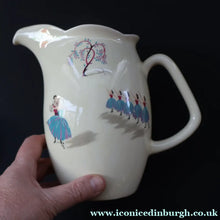 Load image into Gallery viewer, RARE and Totally Fabulous 1950s Beswick BALLET PATTERN Coffee Pot
