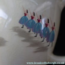 Load image into Gallery viewer, RARE and Totally Fabulous 1950s Beswick BALLET PATTERN Coffee Pot
