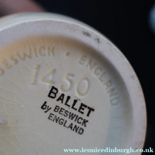 Load image into Gallery viewer, RARE and Totally Fabulous 1950s Beswick BALLET PATTERN Coffee Pot

