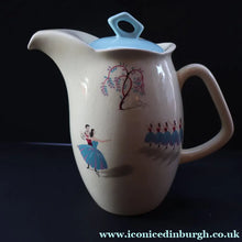 Load image into Gallery viewer, RARE and Totally Fabulous 1950s Beswick BALLET PATTERN Coffee Pot
