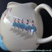 Load image into Gallery viewer, RARE and Totally Fabulous 1950s Beswick BALLET PATTERN Teapot
