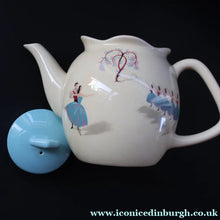 Load image into Gallery viewer, RARE and Totally Fabulous 1950s Beswick BALLET PATTERN Teapot
