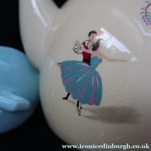 Load image into Gallery viewer, RARE and Totally Fabulous 1950s Beswick BALLET PATTERN Teapot
