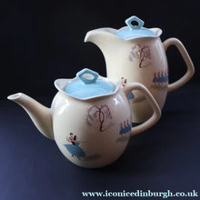 Load image into Gallery viewer, RARE and Totally Fabulous 1950s Beswick BALLET PATTERN Teapot
