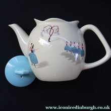 Load image into Gallery viewer, RARE and Totally Fabulous 1950s Beswick BALLET PATTERN Teapot
