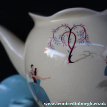 Load image into Gallery viewer, RARE and Totally Fabulous 1950s Beswick BALLET PATTERN Teapot
