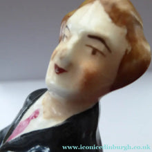 Load image into Gallery viewer, Rare Genuine Antique STAFFORDSHIRE FIGURE. The Prince (of Wales) on Horseback
