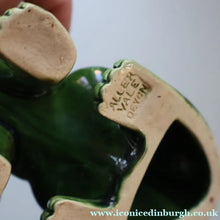 Load image into Gallery viewer, Rare Antique ALLER VALE Pottery Grotesque Winking Cat with Original Amber Glass Eye

