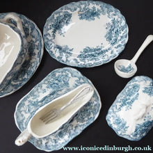 Load image into Gallery viewer, RARE Antique BISHOP &amp; STONIER Miniature Child’s Nursery Ashley Pattern Serving Items; c 1880 - British Ceramics
