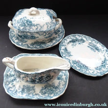 Load image into Gallery viewer, RARE Antique BISHOP &amp; STONIER Miniature Child's Nursery Ashley Pattern Serving Items; c 1880
