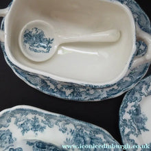 Load image into Gallery viewer, RARE Antique BISHOP &amp; STONIER Miniature Child's Nursery Ashley Pattern Serving Items; c 1880
