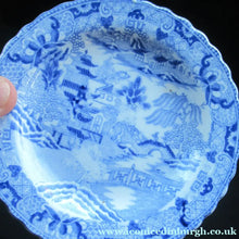 Load image into Gallery viewer, Antique BISHOP &amp; STONIER Miniature Child's Nursery Willow Pattern Ceramics
