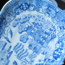 Load image into Gallery viewer, Antique BISHOP &amp; STONIER Miniature Child's Nursery Willow Pattern Ceramics
